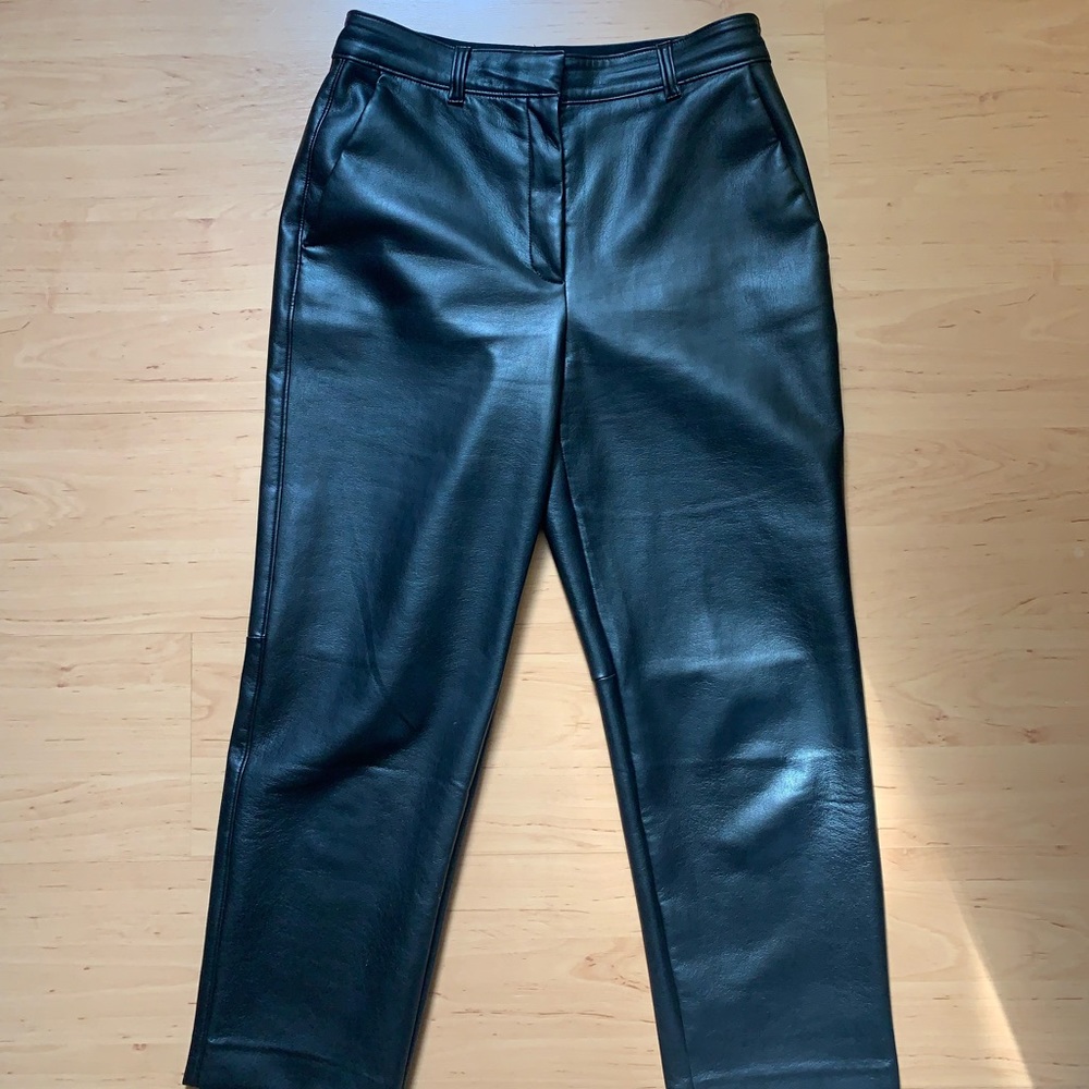 Aritzia faux leather pants